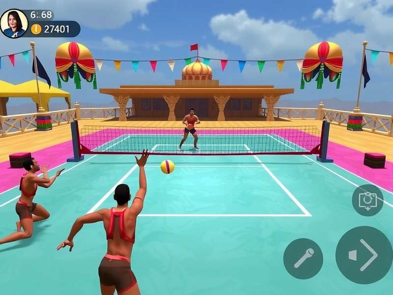 Royals Volley Champion II Indian festival event